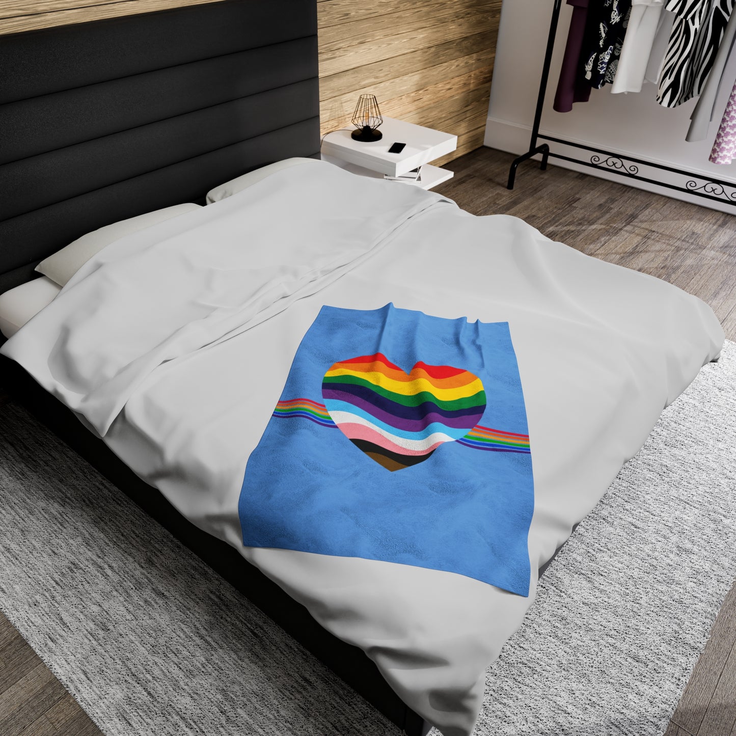 LGBTICQ Velveteen Plush Blanket