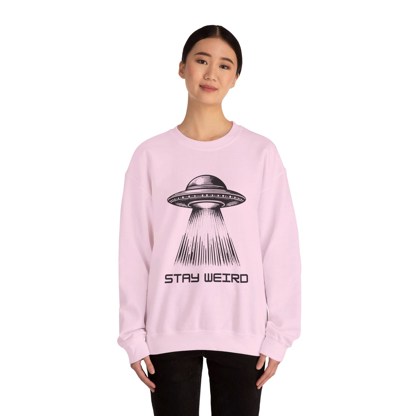 Stay Weird Unisex Heavy Blend™ Crewneck Sweatshirt