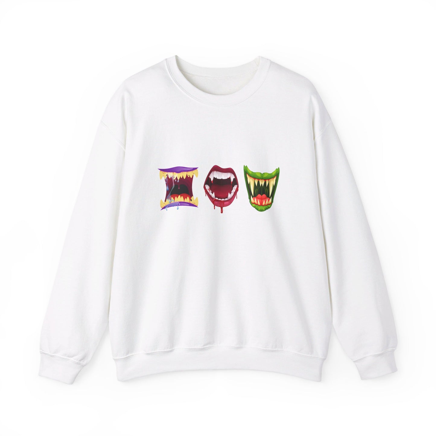 Monster Mouth Unisex Heavy Blend™ Crewneck Sweatshirt