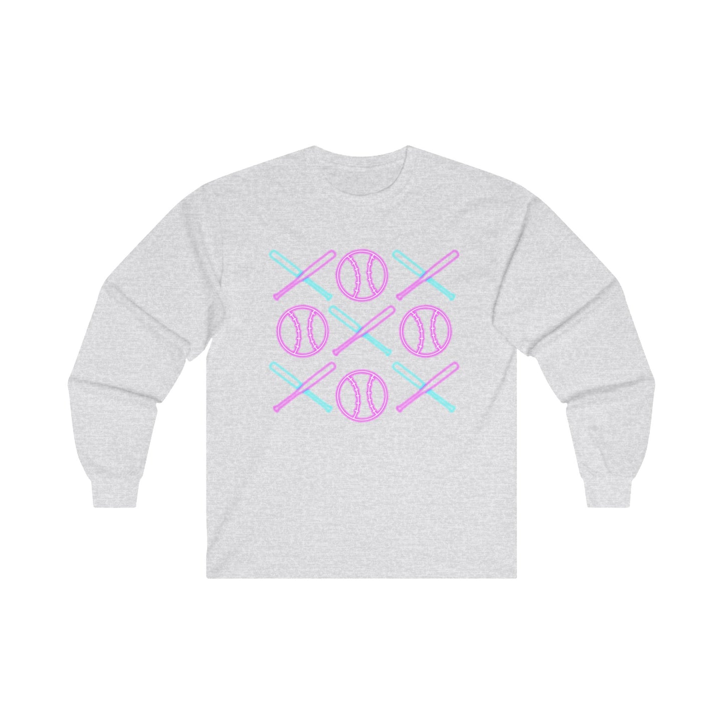 Neon Baseball Unisex Ultra Cotton Long Sleeve Tee