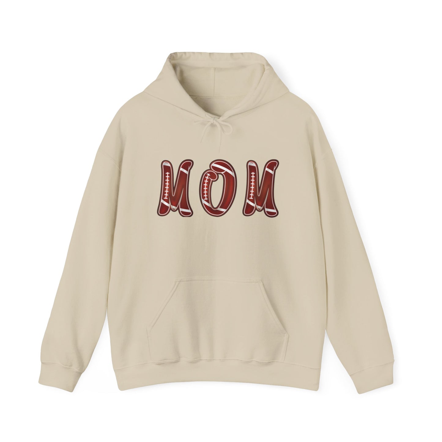 Mom Football Unisex Heavy Blend™ Hooded Sweatshirt