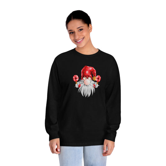 Peppermint Gnomie Unisex Classic Long Sleeve T-Shirt