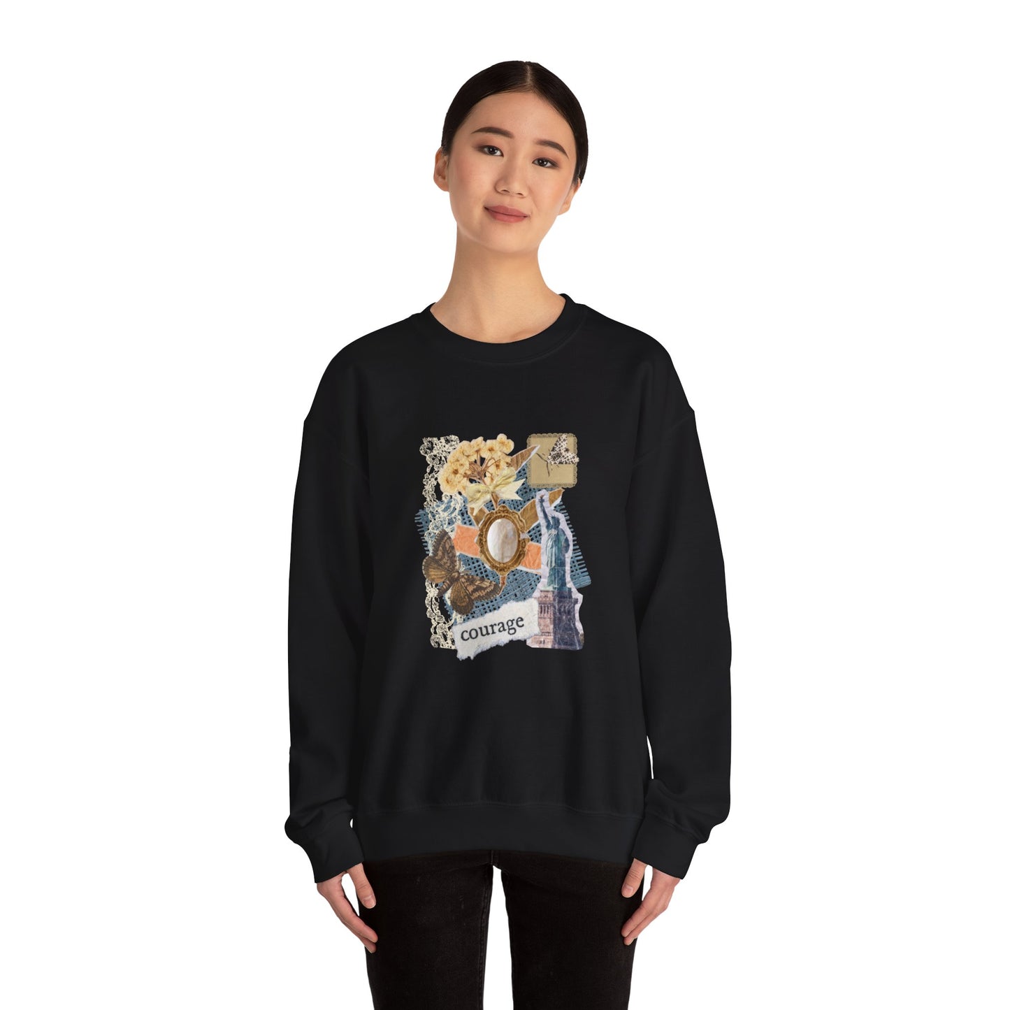 Courage Unisex Heavy Blend™ Crewneck Sweatshirt