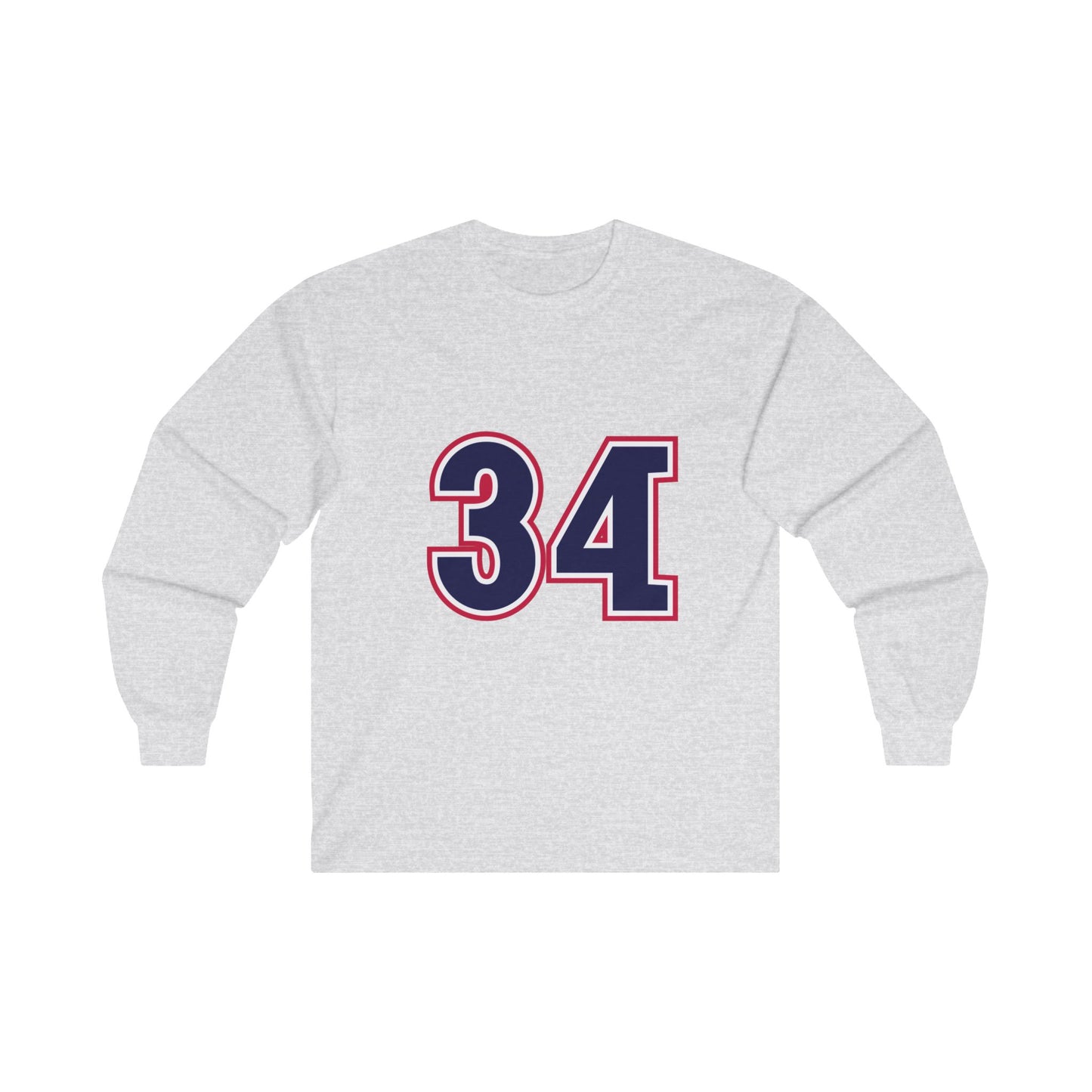 Baseball 34 Unisex Ultra Cotton Long Sleeve Tee