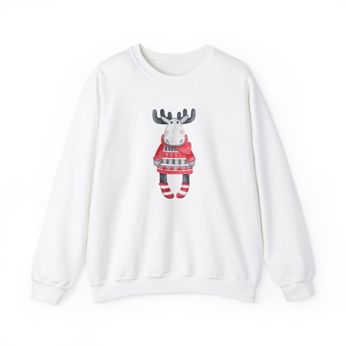 Moose U Sweater Unisex Heavy Blend™ Crewneck Sweatshirt