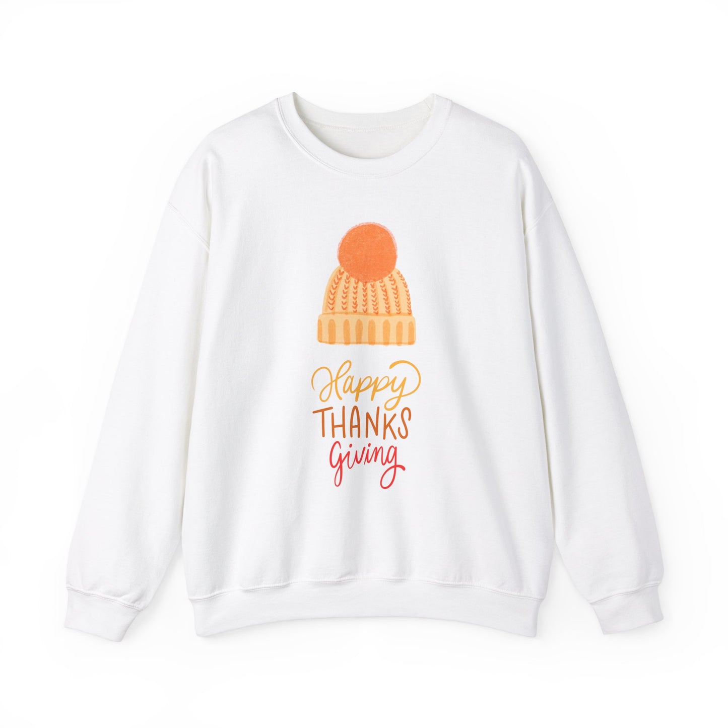 TG Puff Ball Hat Unisex Heavy Blend™ Crewneck Sweatshirt