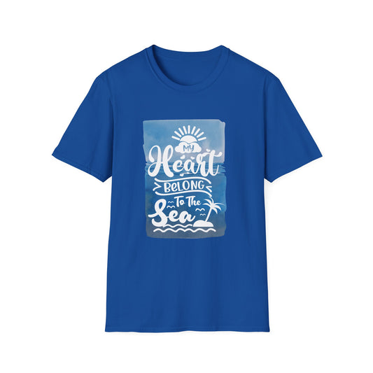 My Heart Belongs to the Sea Unisex Softstyle T-Shirt