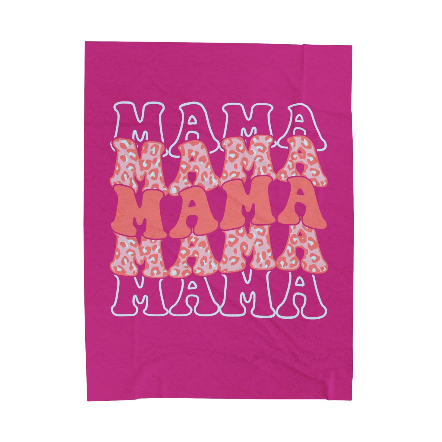 MAMA Velveteen Plush Blanket