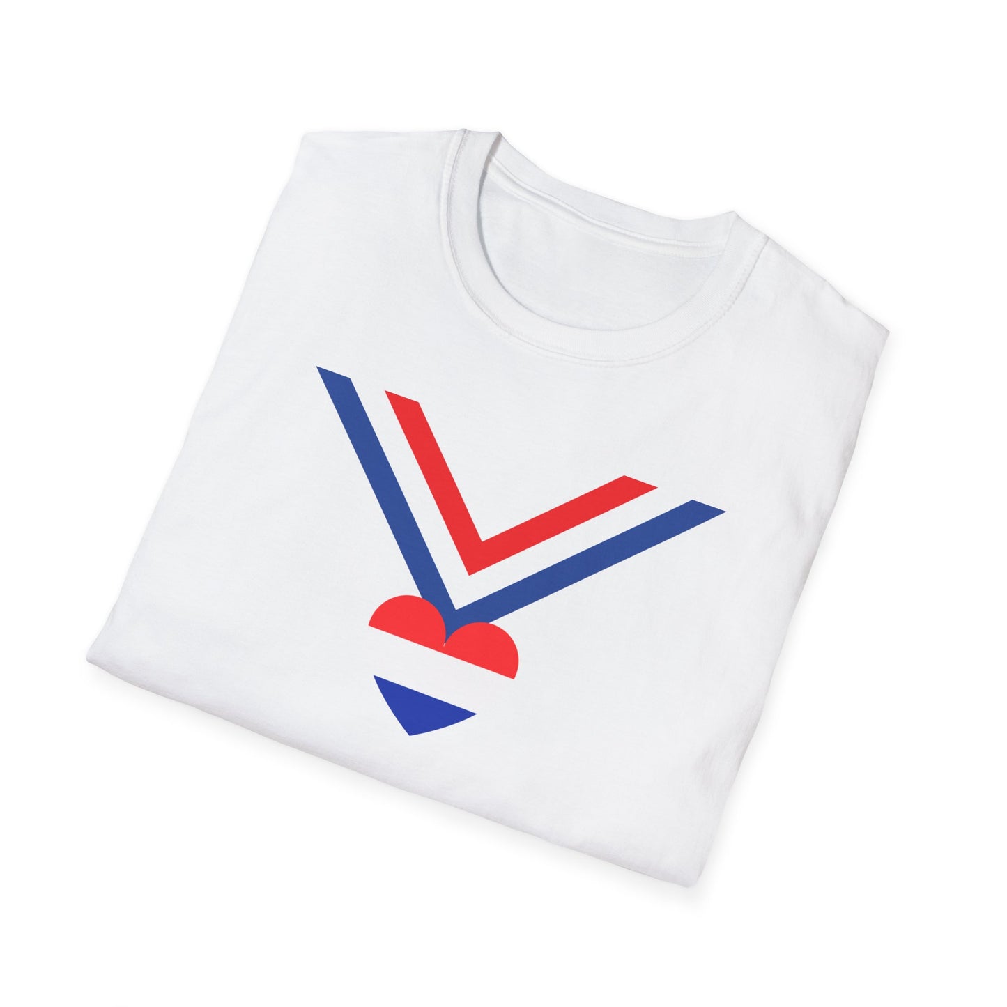 Love Netherlands Collar Unisex Softstyle T-Shirt