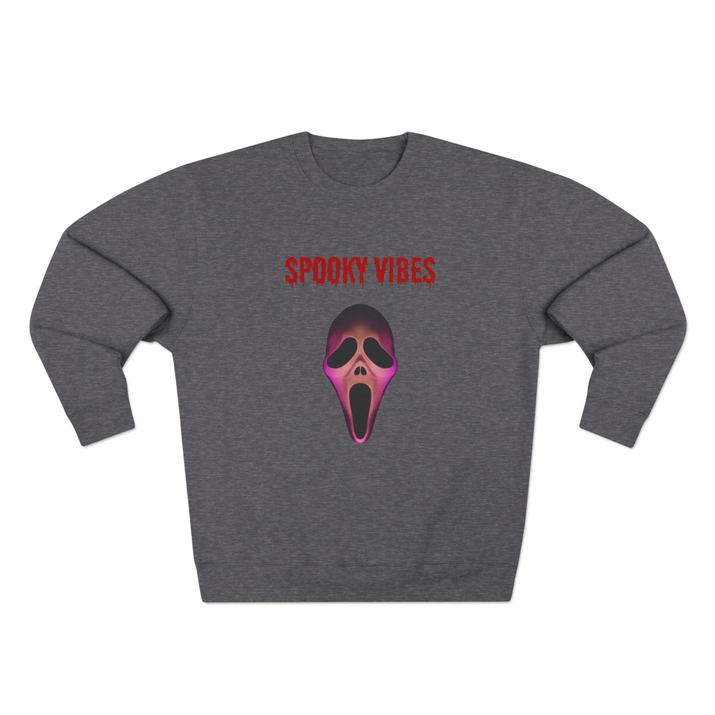 Spooky Vibes Scream Unisex Crewneck Sweatshirt