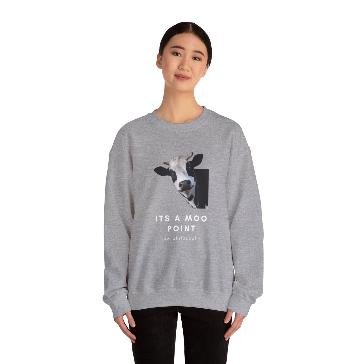 Moo Point Unisex Heavy Blend™ Crewneck Sweatshirt