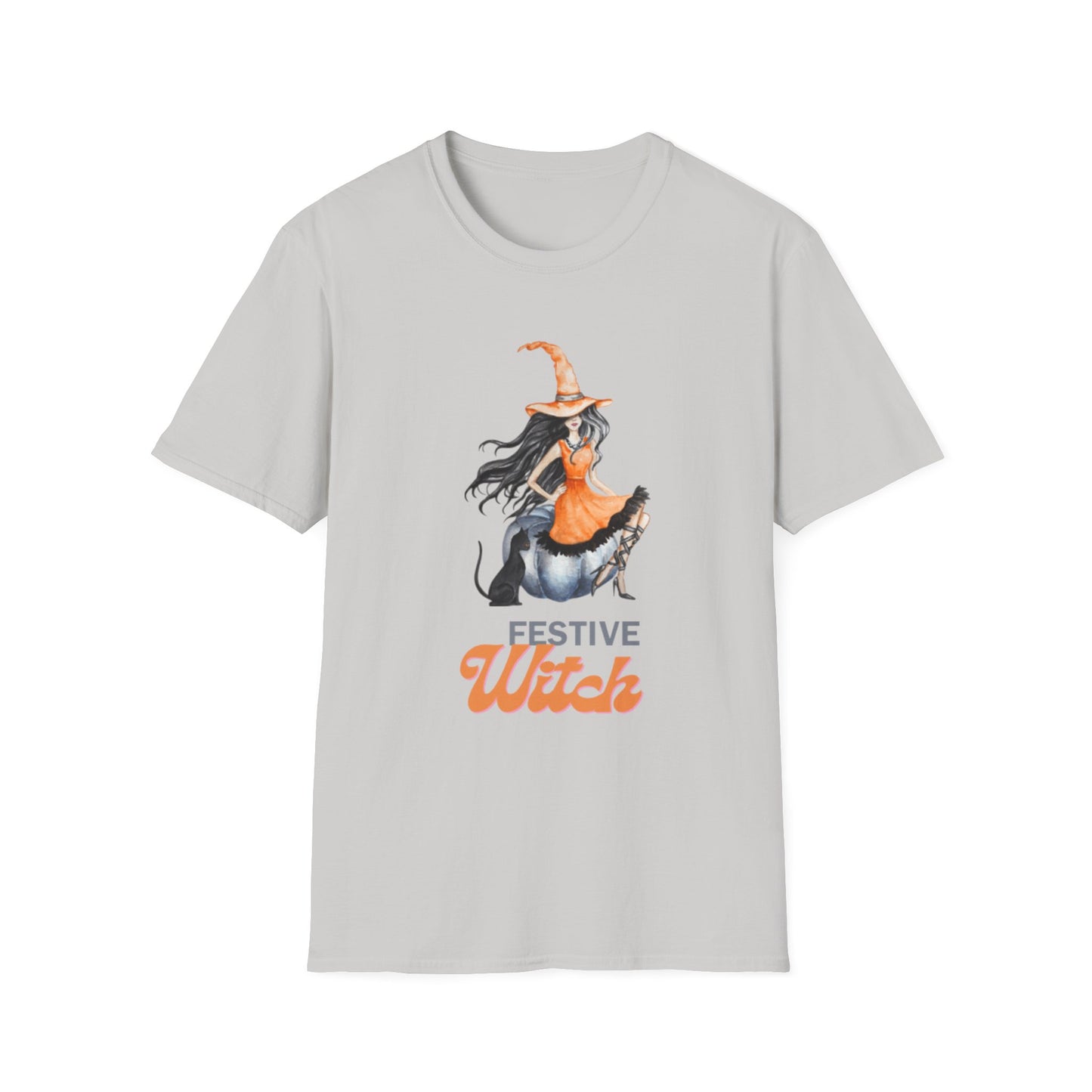 Festive Witch Unisex Softstyle T-Shirt