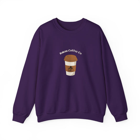 Salem Coffee Co Cup Unisex Heavy Blend™ Crewneck Sweatshirt