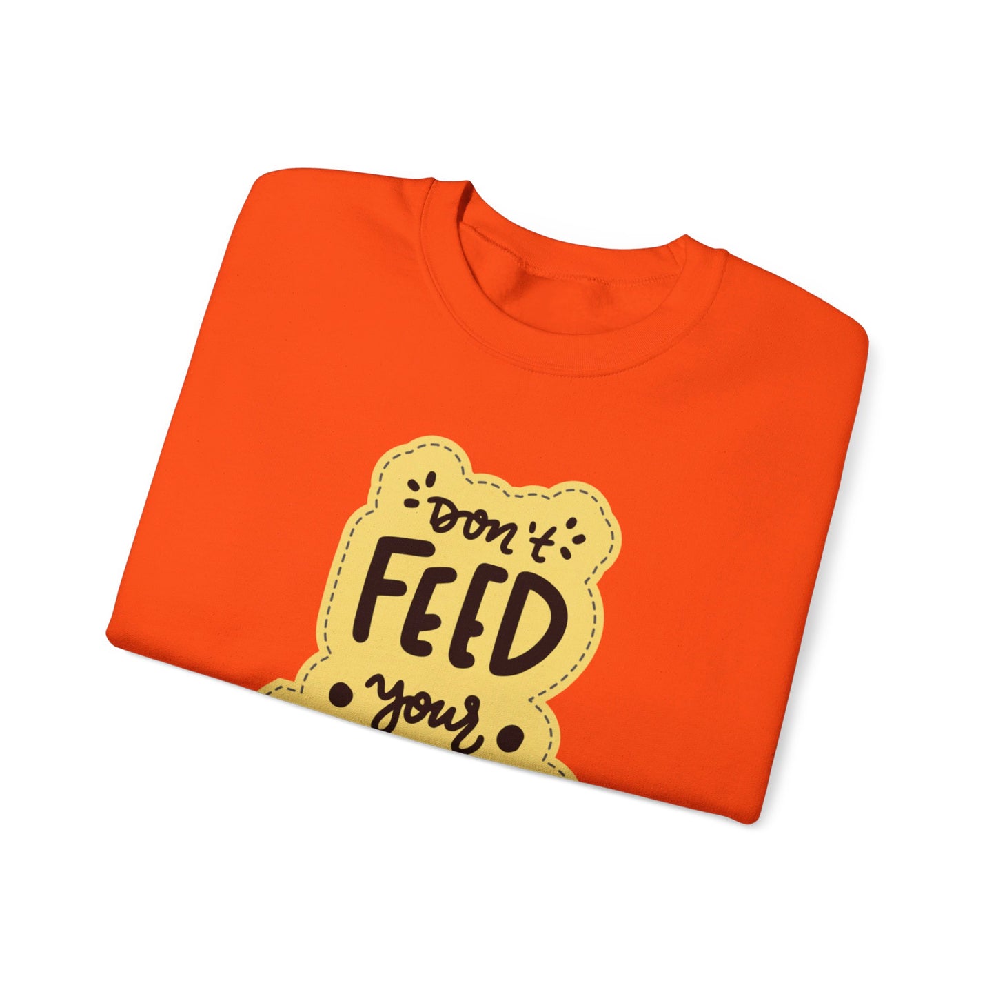 Don’t Feed Fears Unisex Heavy Blend™ Crewneck Sweatshirt