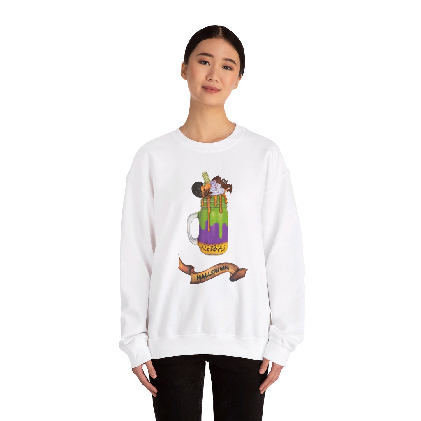 Halloween Shake Unisex Heavy Blend™ Crewneck Sweatshirt