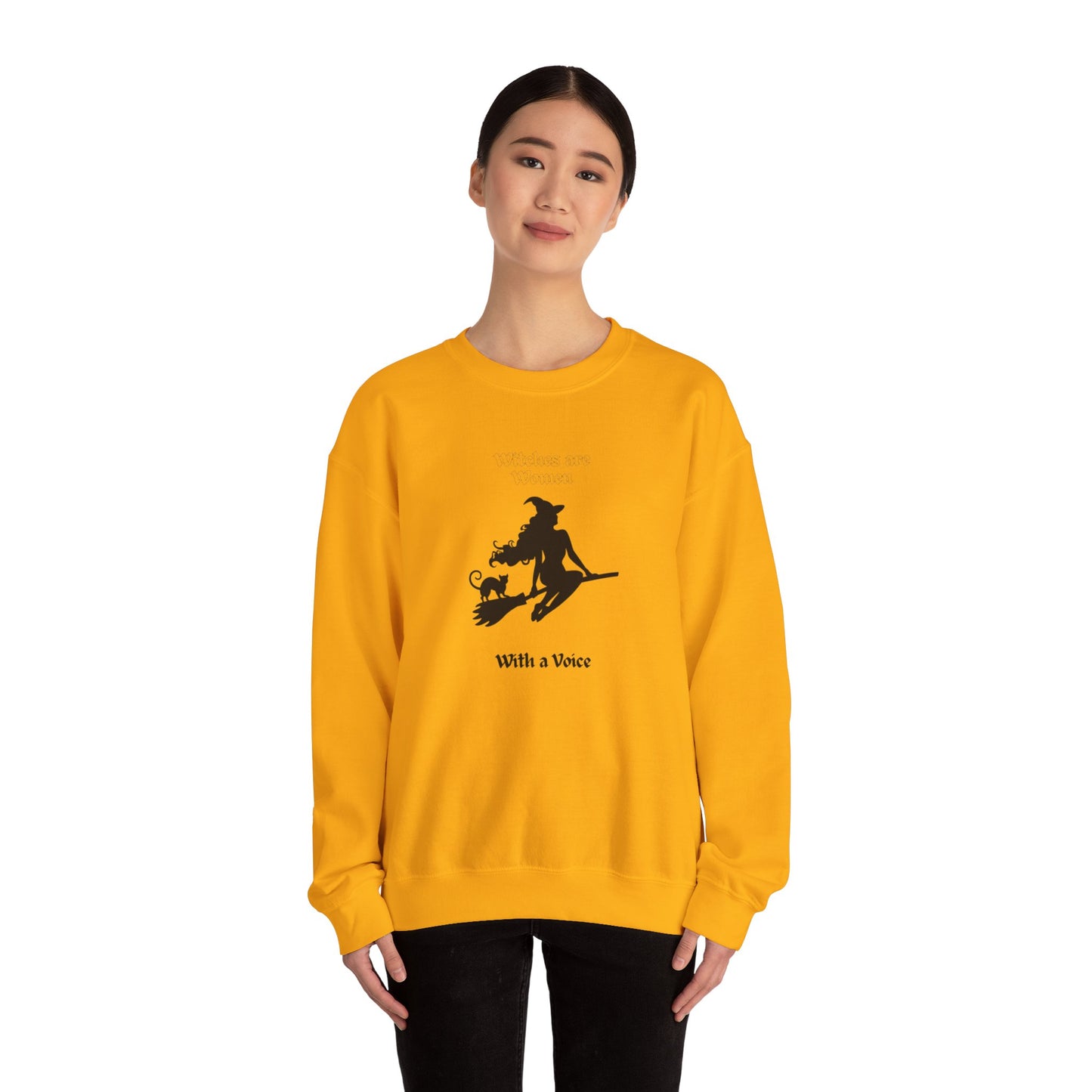 Witches are Women Unisex Heavy Blend™ Crewneck Sweatshirt