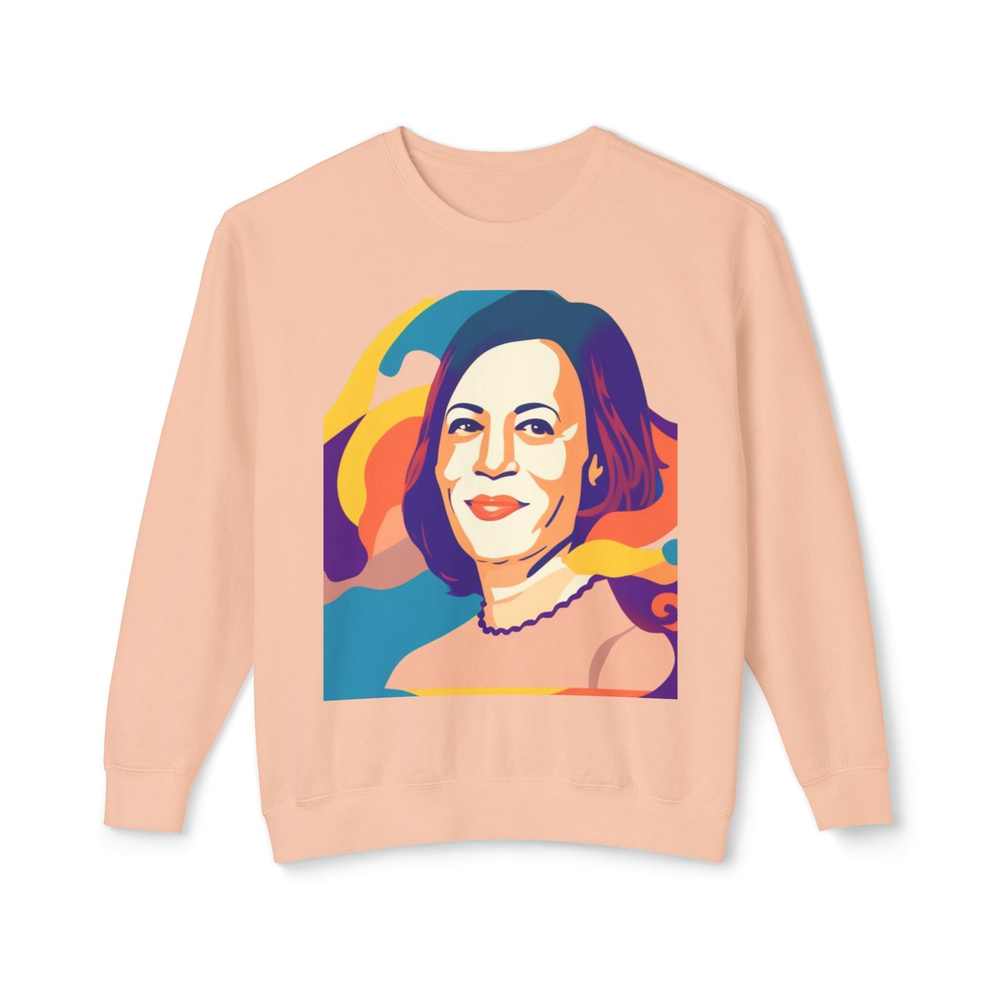 Kamala Unisex Lightweight Crewneck Sweatshirt