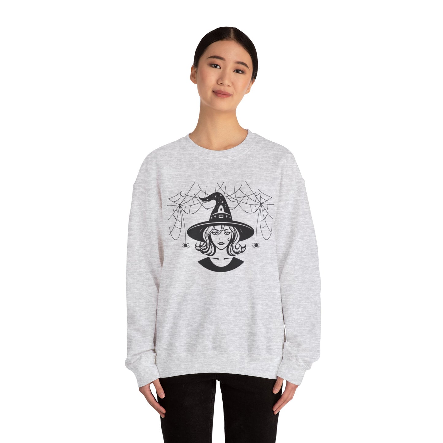 Witch Halloween Unisex Heavy Blend™ Crewneck Sweatshirt