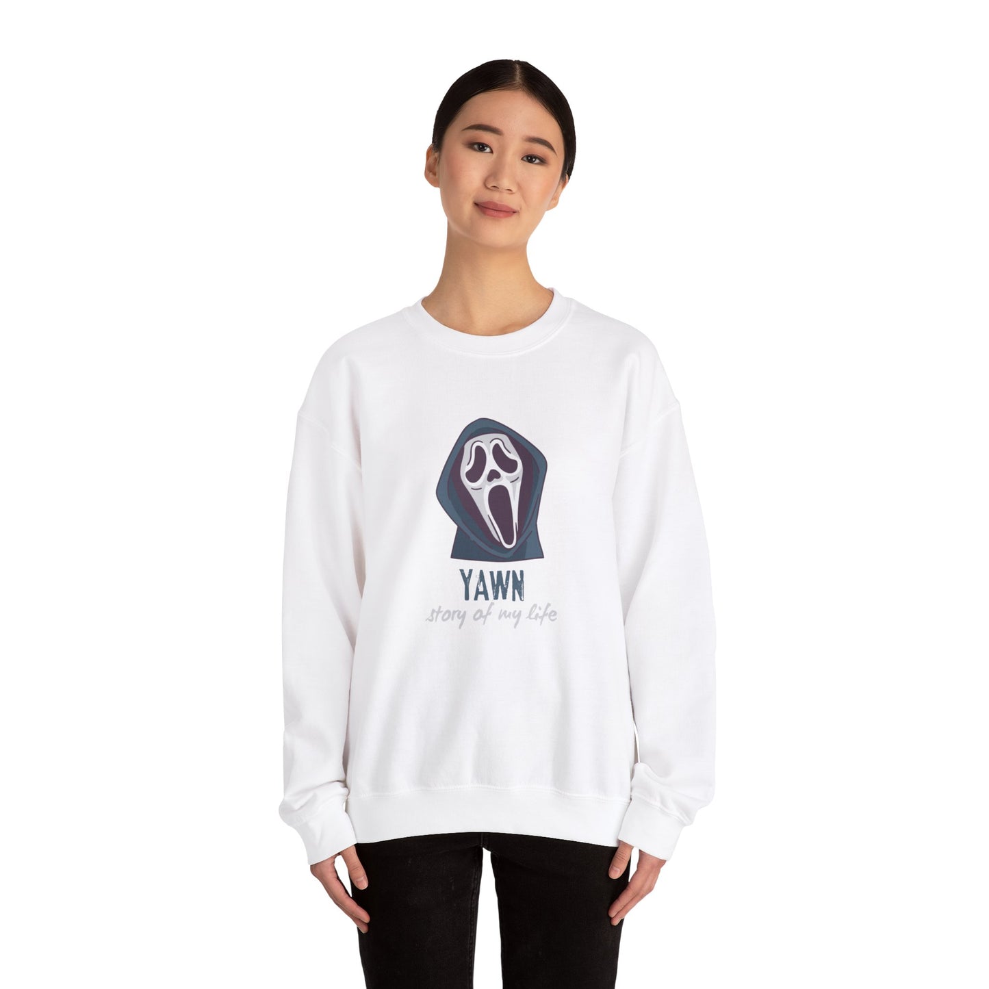 Scream Yawn II Unisex Heavy Blend™ Crewneck Sweatshirt