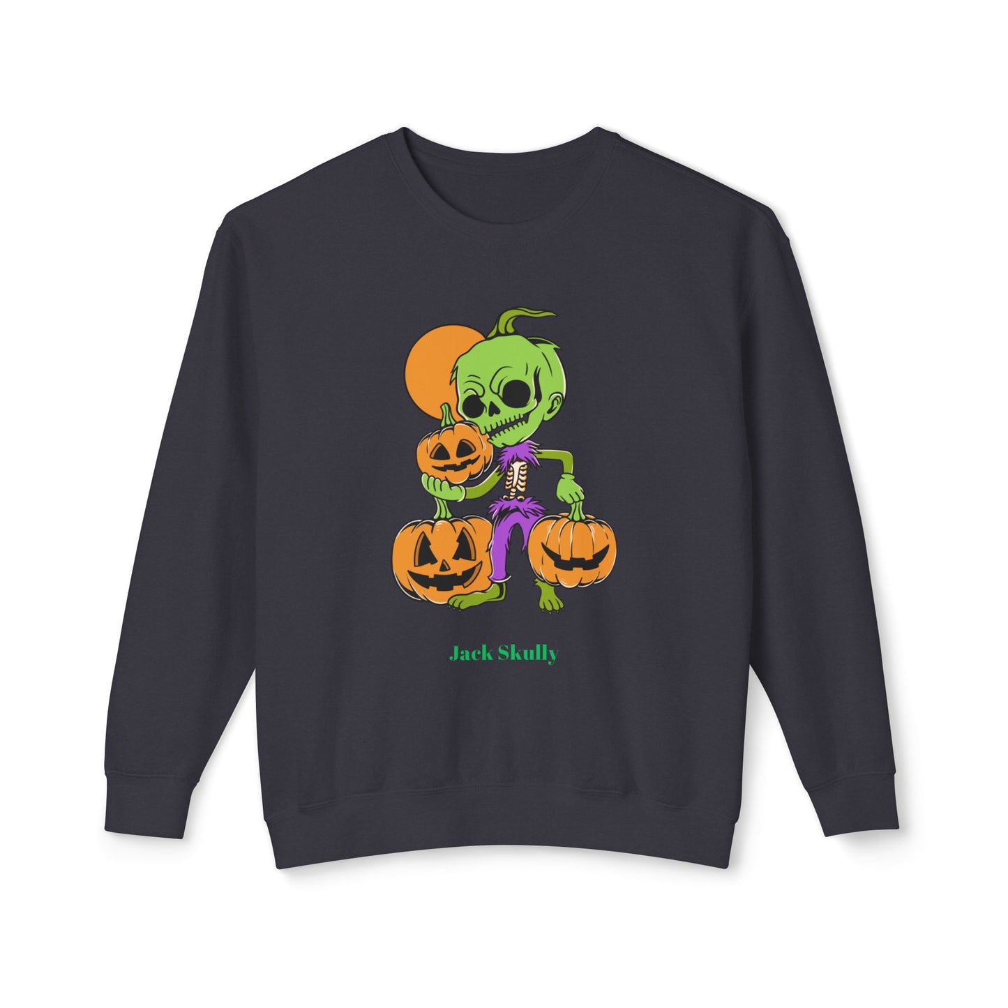 Jack Skully Unisex Lightweight Crewneck Sweatshirt