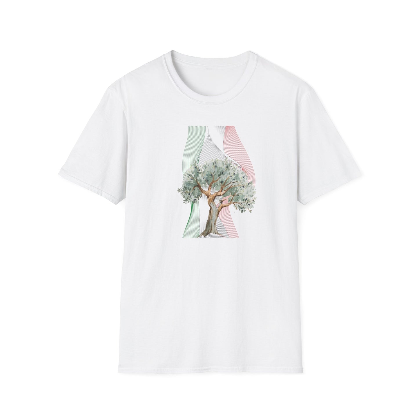 Italian Olive Tree Unisex Softstyle T-Shirt