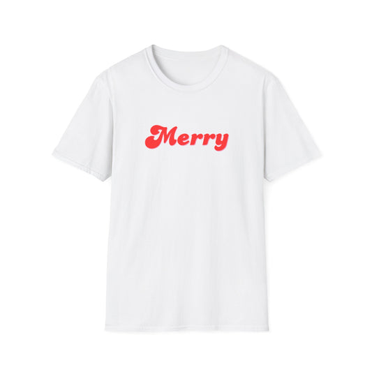 Merry Christmas Unisex Softstyle T-Shirt