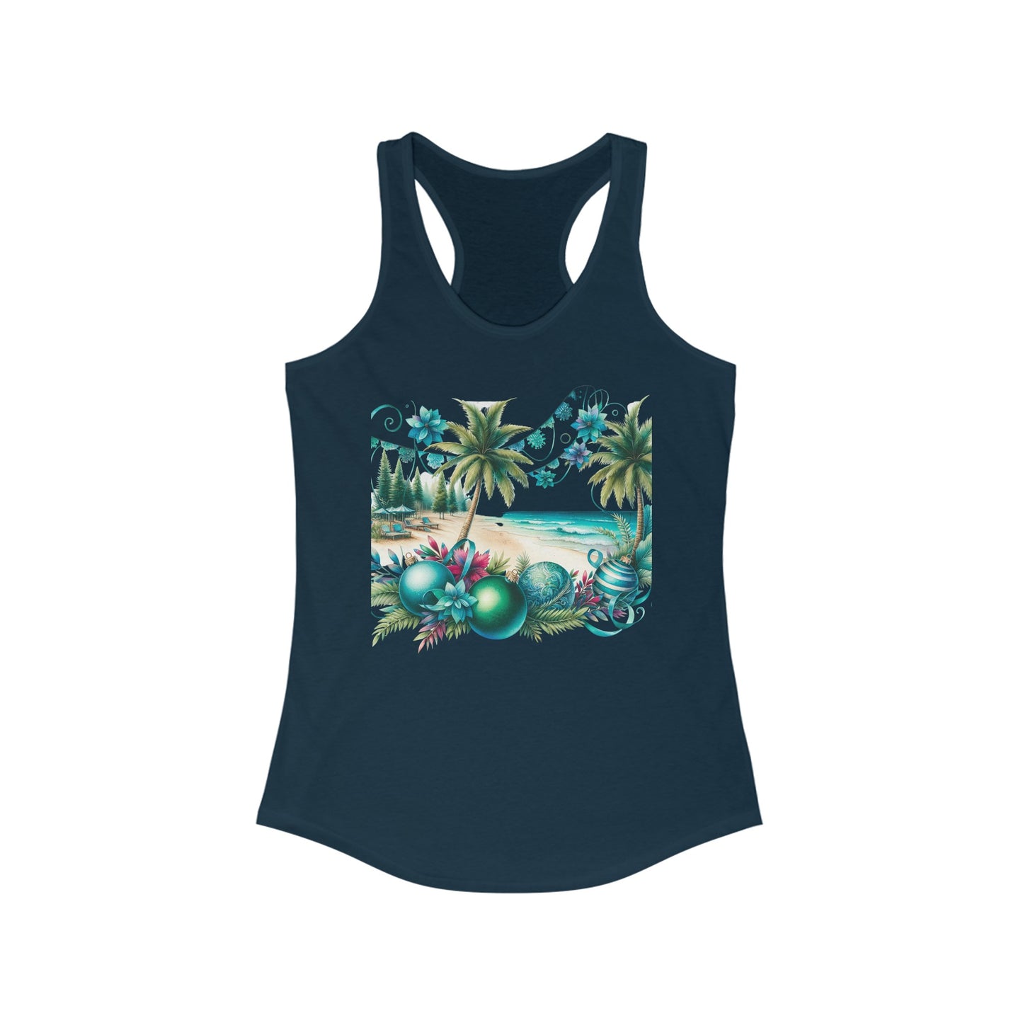 Island Christmas Women's Ideal Racerback Tank