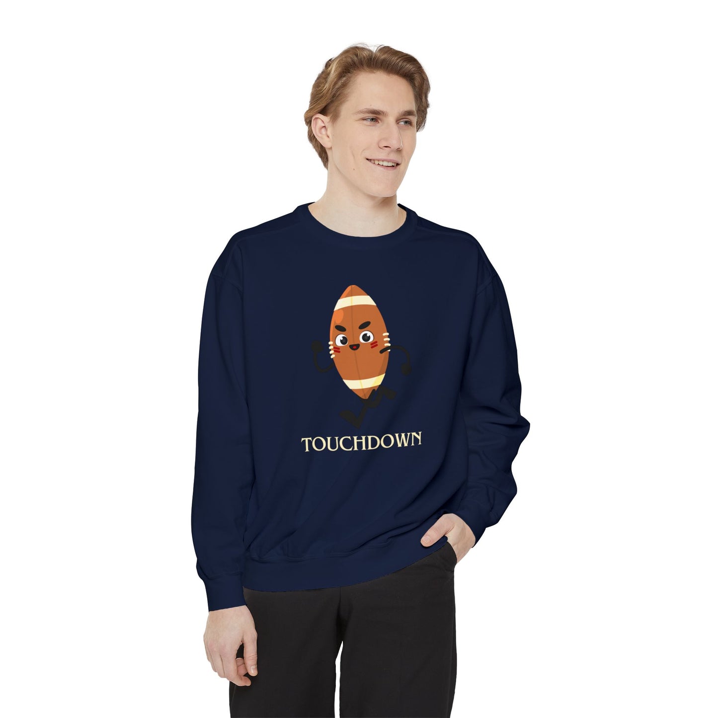 Touchdown Unisex Garment-Dyed Sweatshirt