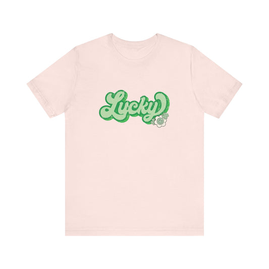 Lucky St Patrick’s Day Unisex Jersey Short Sleeve Tee