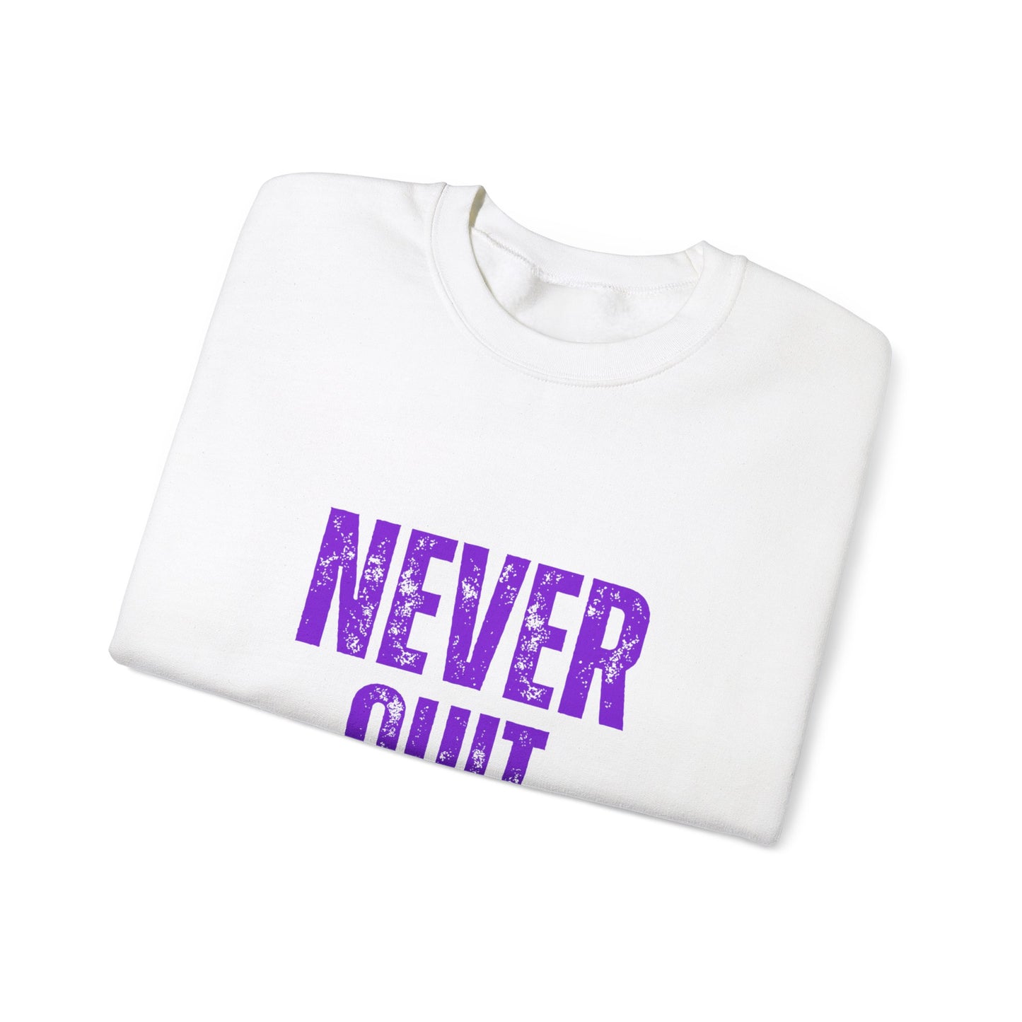 Never Quit Unisex Heavy Blend™ Crewneck Sweatshirt