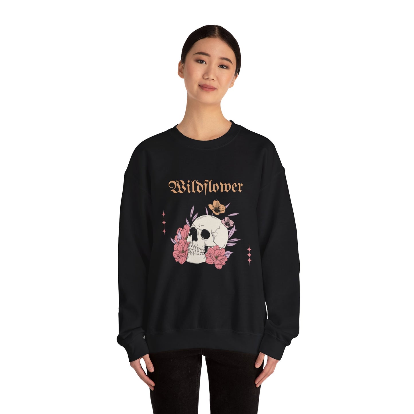 Wildflower Unisex Heavy Blend™ Crewneck Sweatshirt