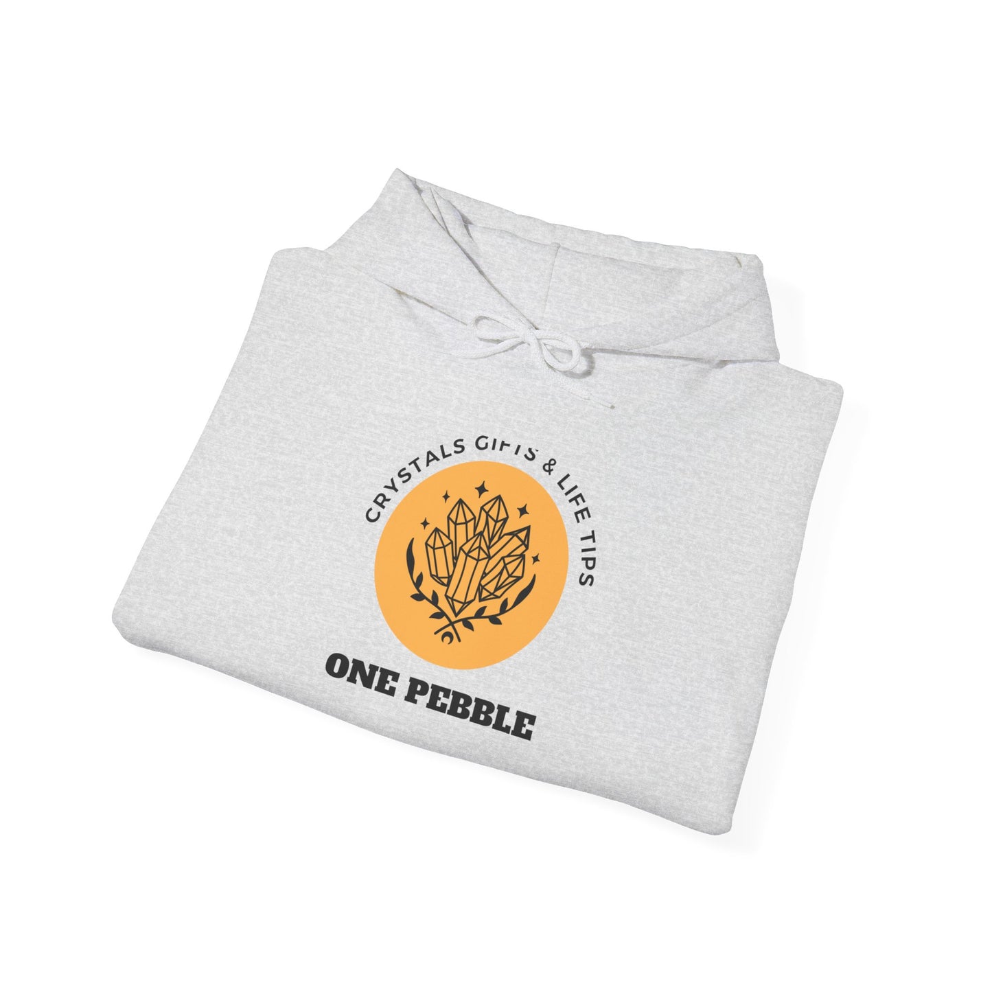 One Pebble Logostyle Social Unisex Heavy Blend™ Hooded Sweatshirt