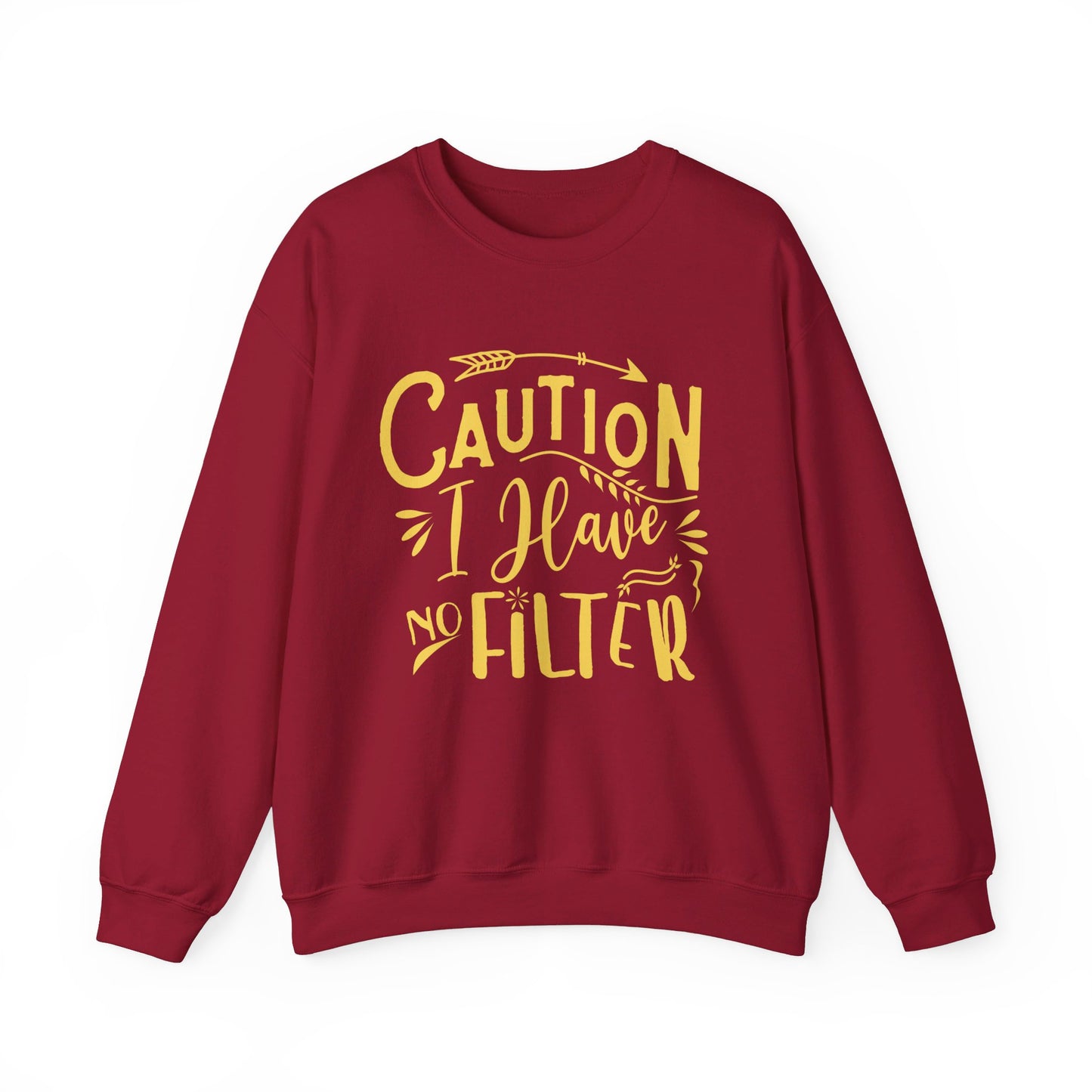 No Filter! Unisex Heavy Blend™ Crewneck Sweatshirt