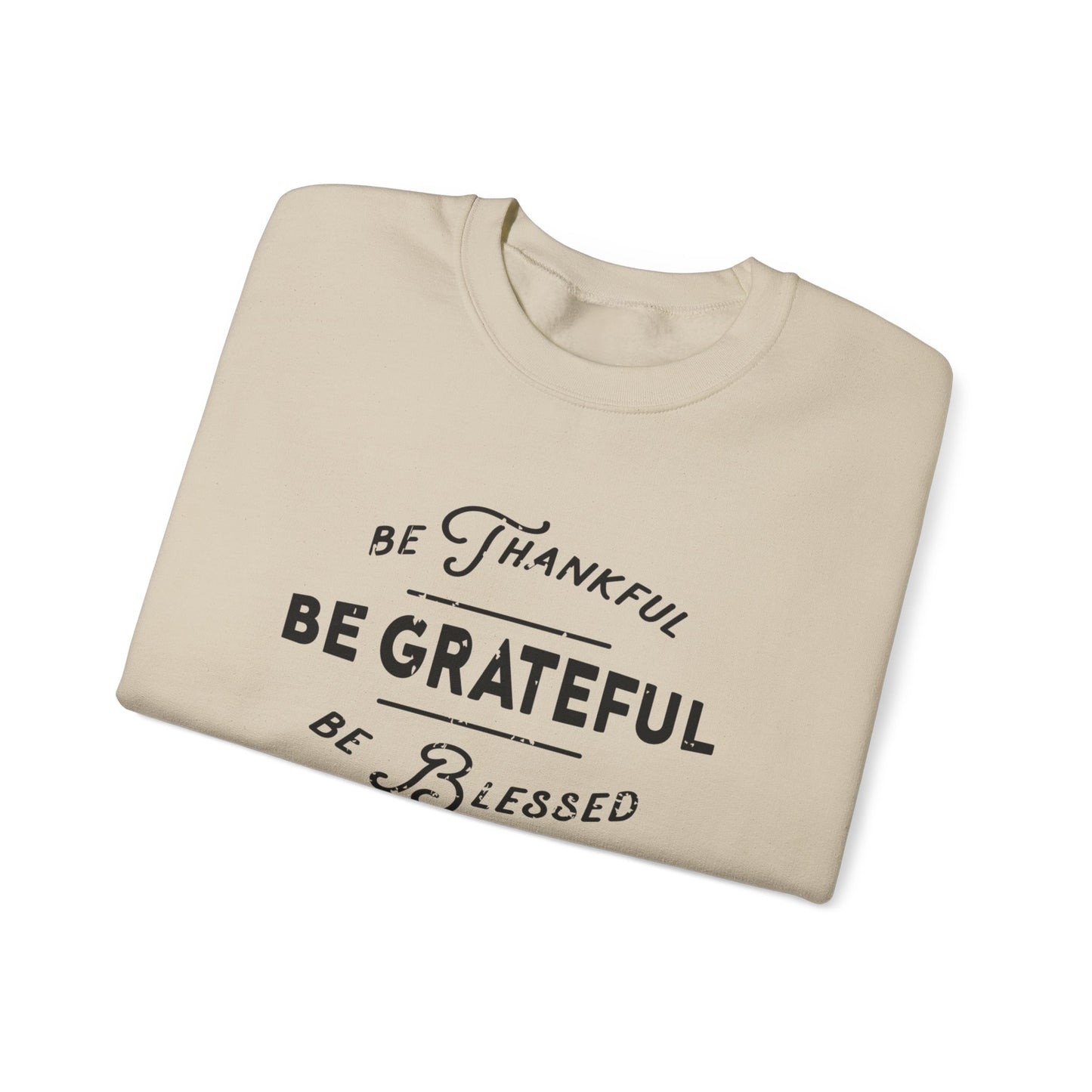 Be Thankful Unisex Heavy Blend™ Crewneck Sweatshirt