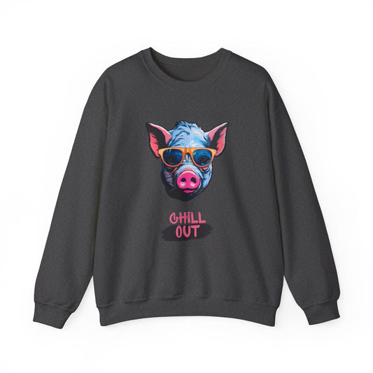 Chill Out Unisex Heavy Blend™ Crewneck Sweatshirt