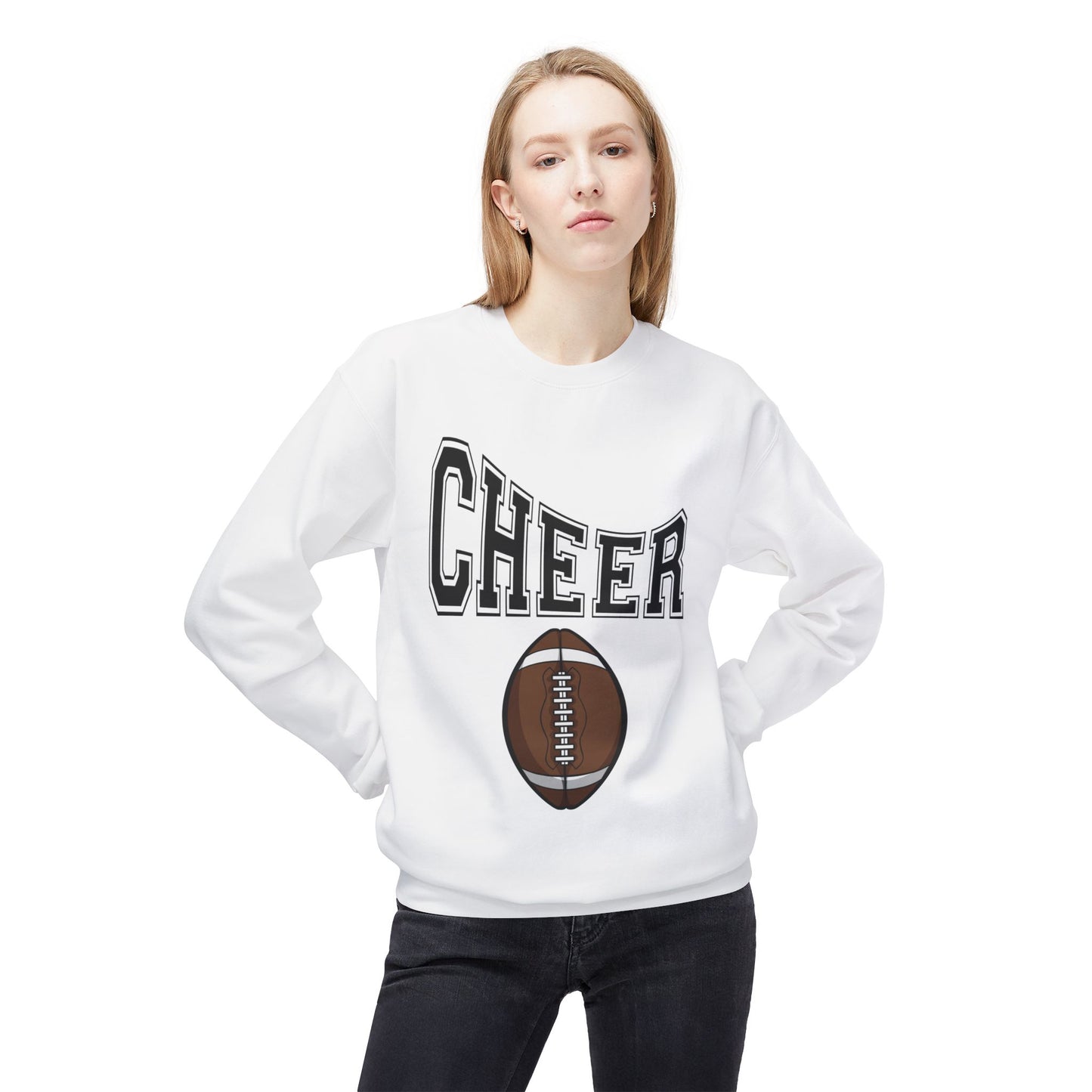 Cheer Unisex Midweight Softstyle Fleece Crewneck Sweatshirt