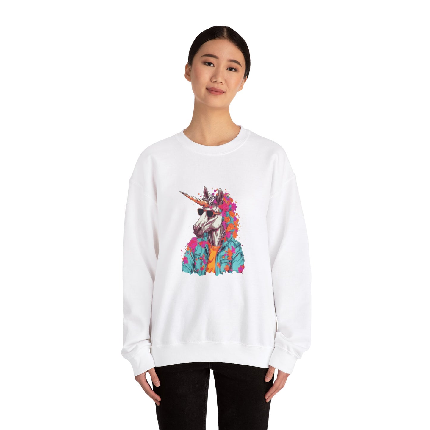 Unicorn Unisex Heavy Blend™ Crewneck Sweatshirt