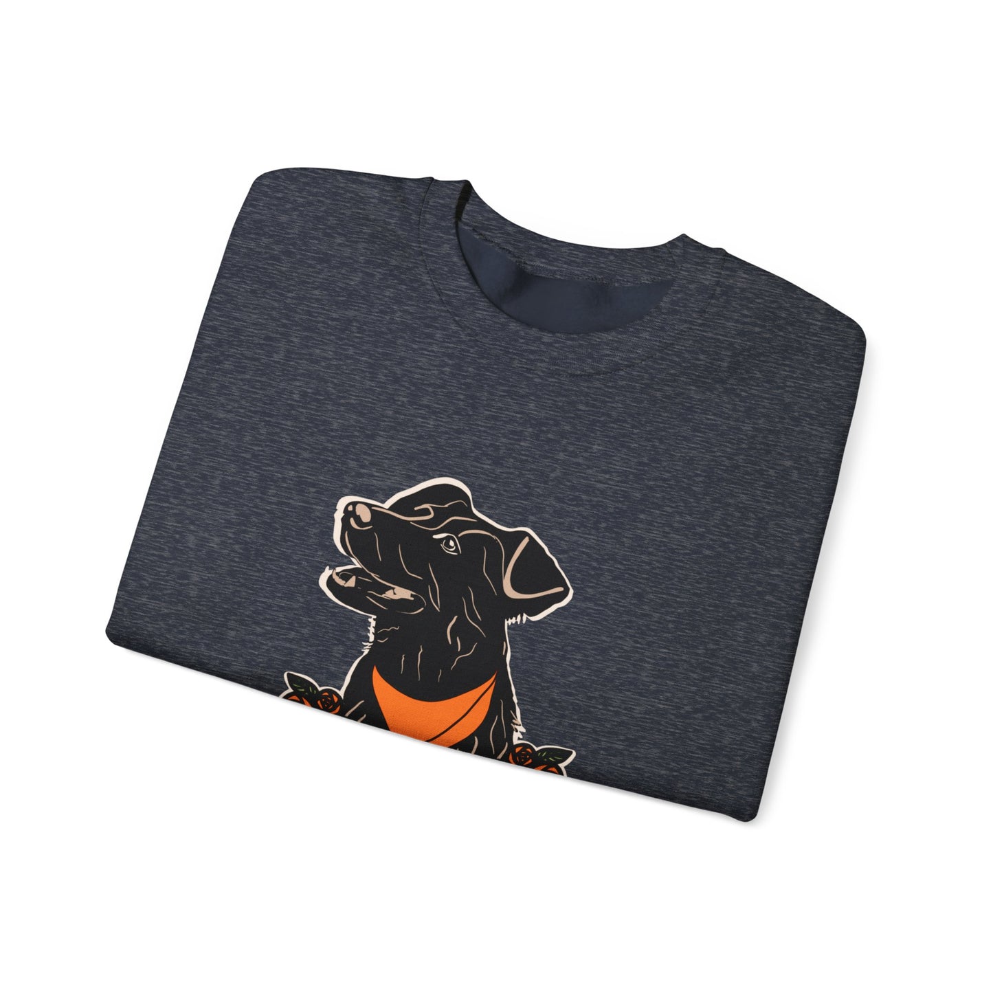 Blk Pup Unisex Heavy Blend™ Crewneck Sweatshirt