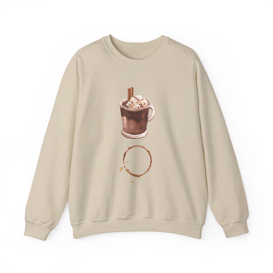 Coffee Stain Unisex Heavy Blend™ Crewneck Sweatshirt