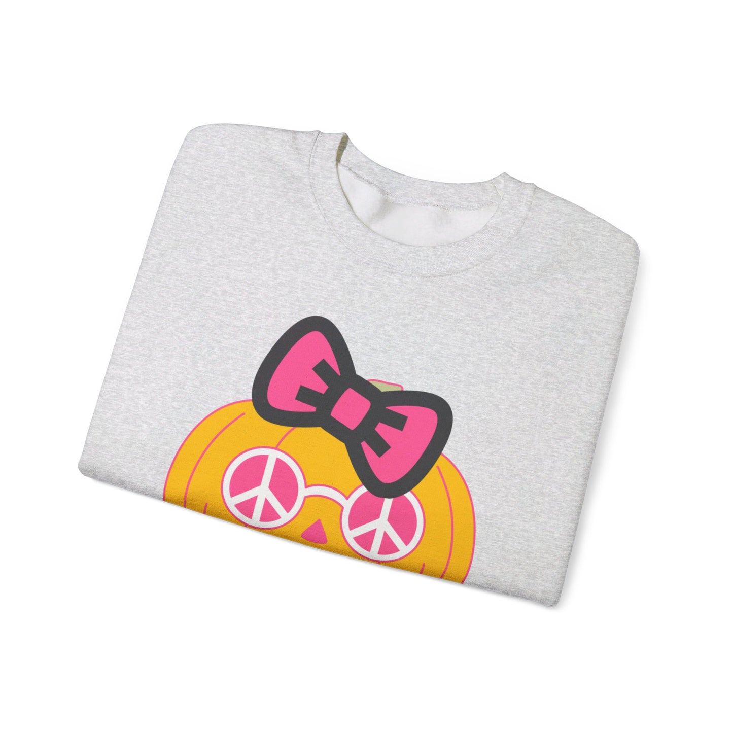 Peace Pumpkin Unisex Heavy Blend™ Crewneck Sweatshirt