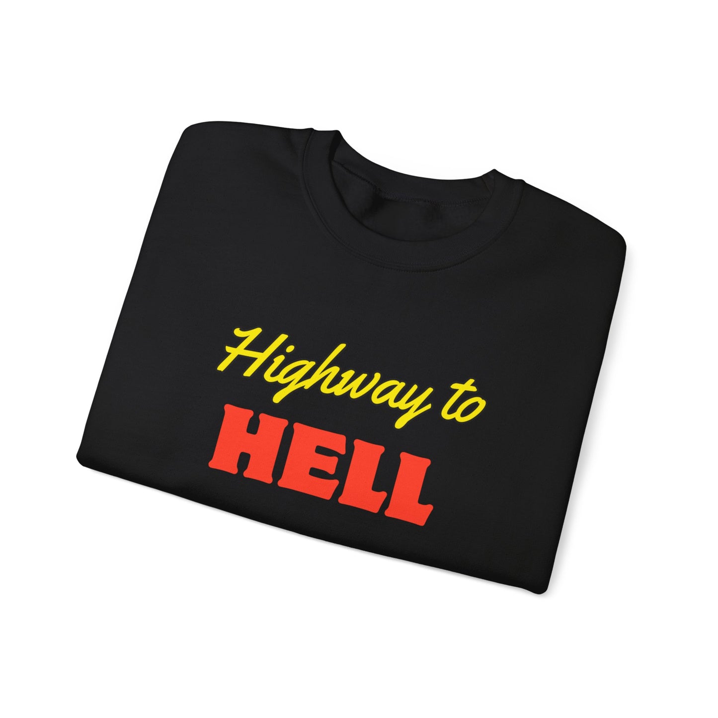 Highway to Hell Unisex Heavy Blend™ Crewneck Sweatshirt