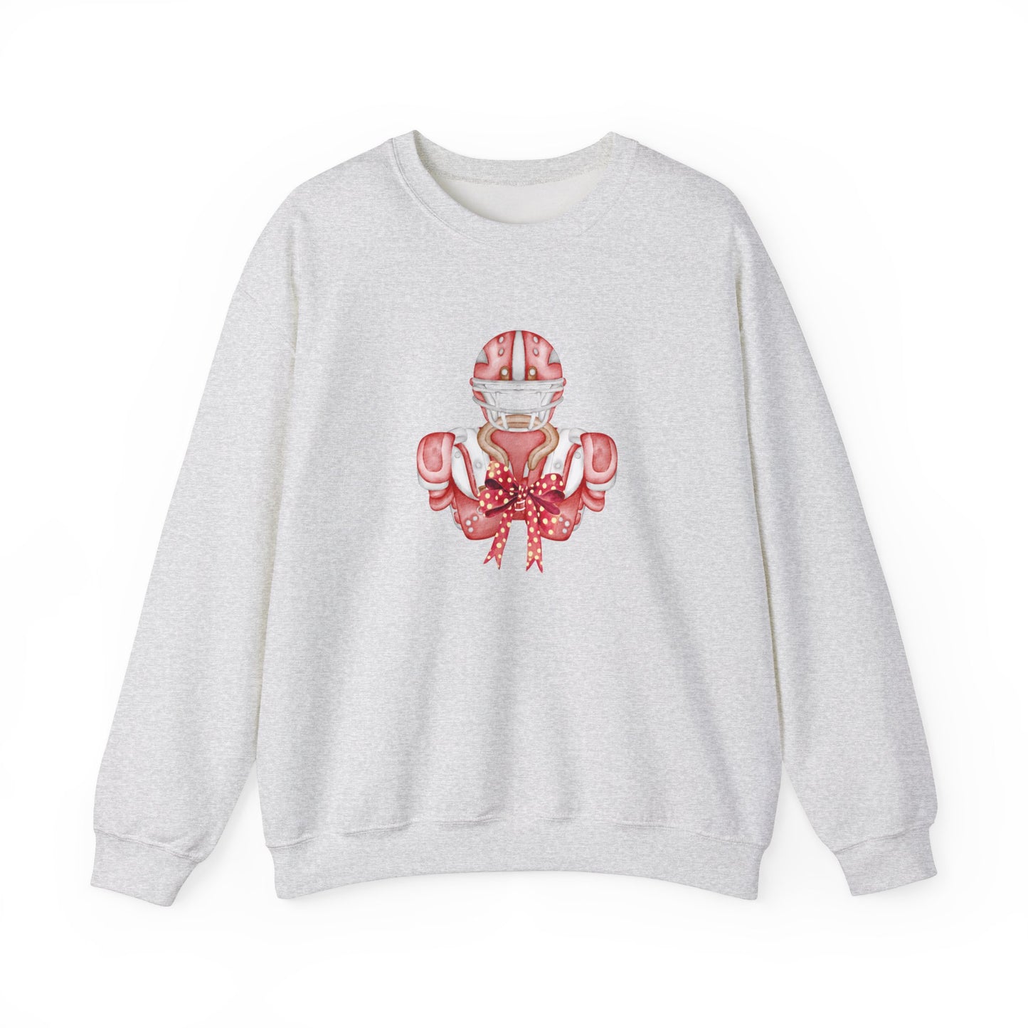 Red Bow Football Gear Unisex Heavy Blend™ Crewneck Sweatshirt