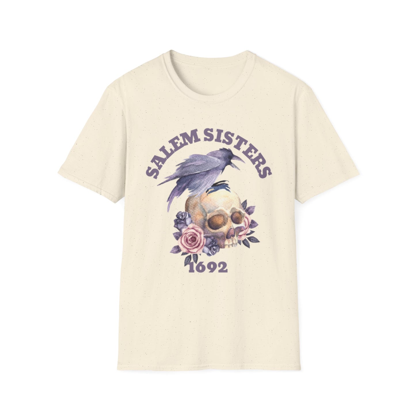 Salem Sisters Skull Unisex Softstyle T-Shirt