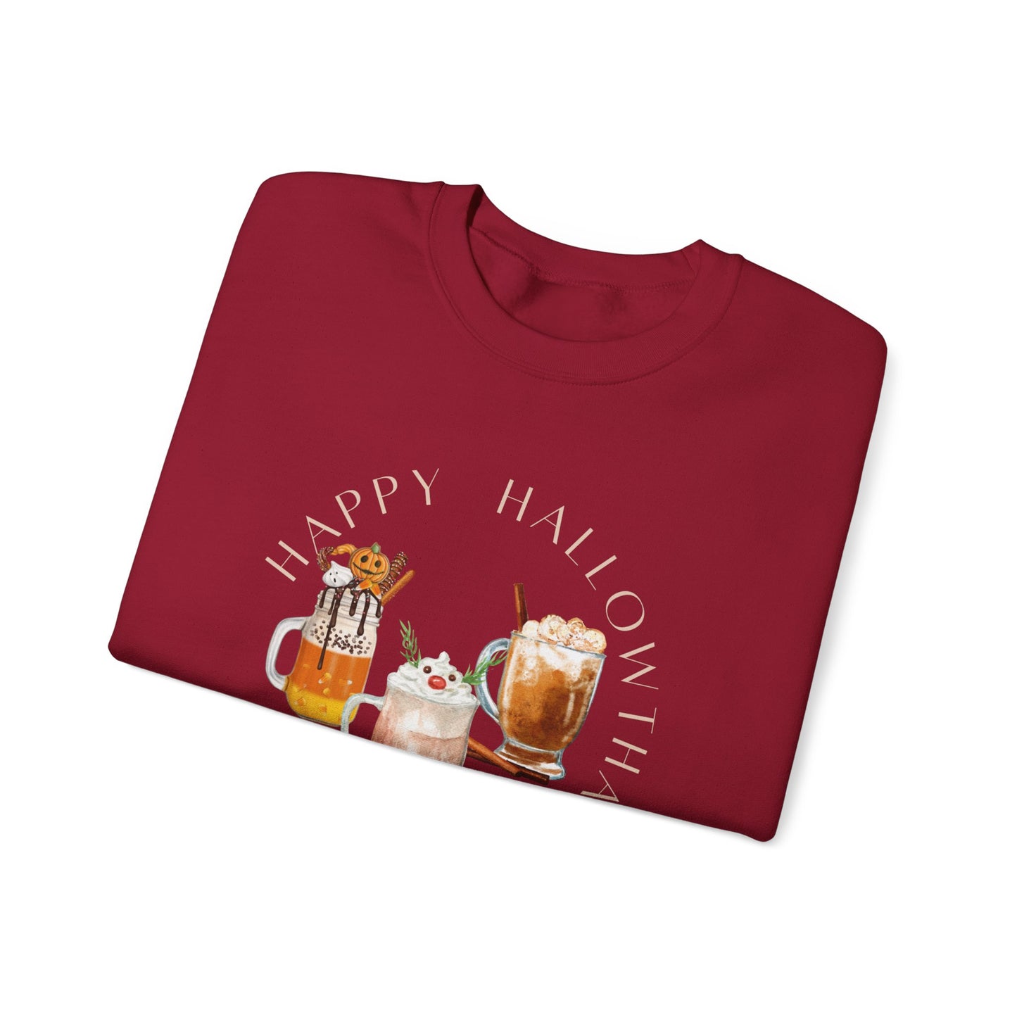 Hallothanksmas Cafe Unisex Heavy Blend™ Crewneck Sweatshirt