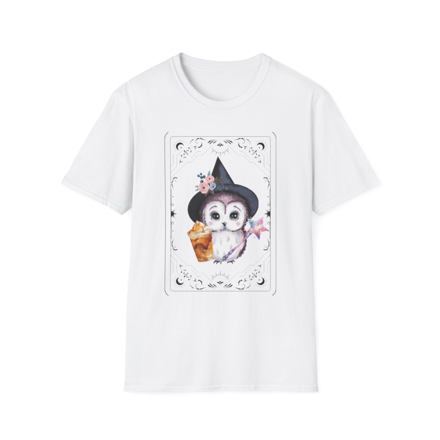 Witchy Owl Unisex Softstyle T-Shirt