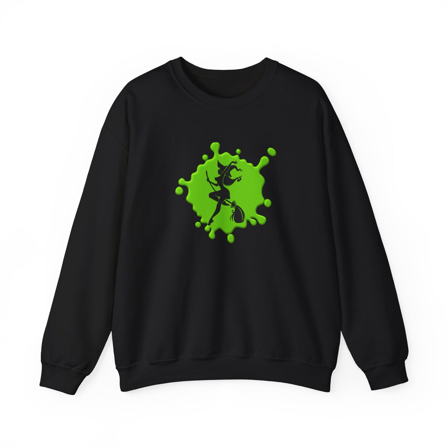 Green Witch Unisex Heavy Blend™ Crewneck Sweatshirt