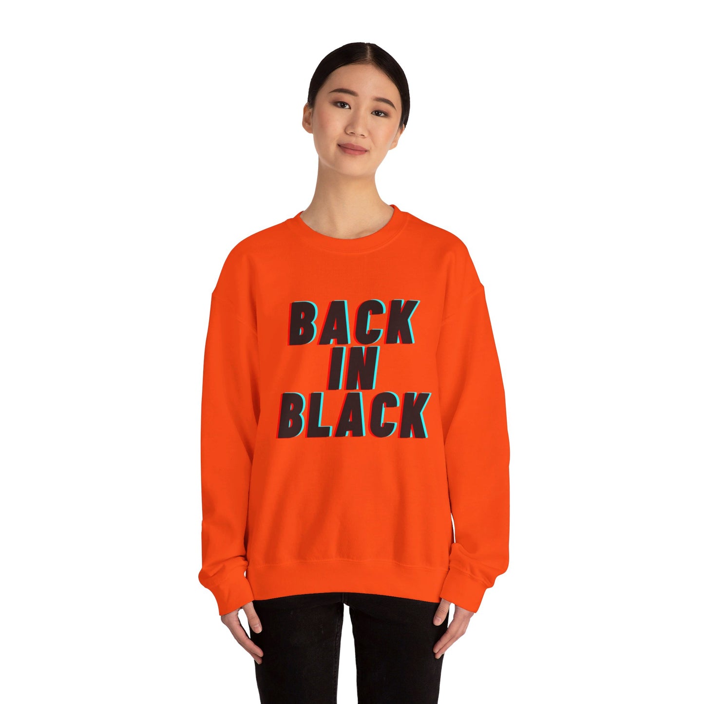 Back in Black Unisex Heavy Blend™ Crewneck Sweatshirt