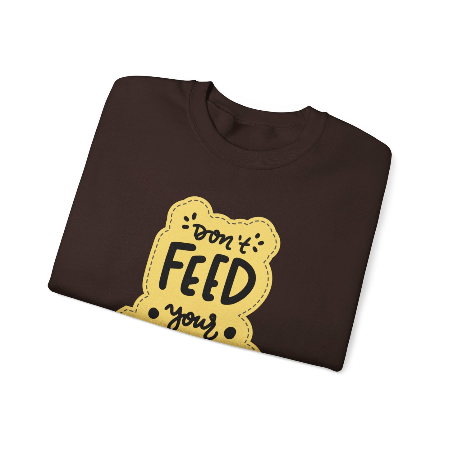 Don’t Feed Fears Unisex Heavy Blend™ Crewneck Sweatshirt