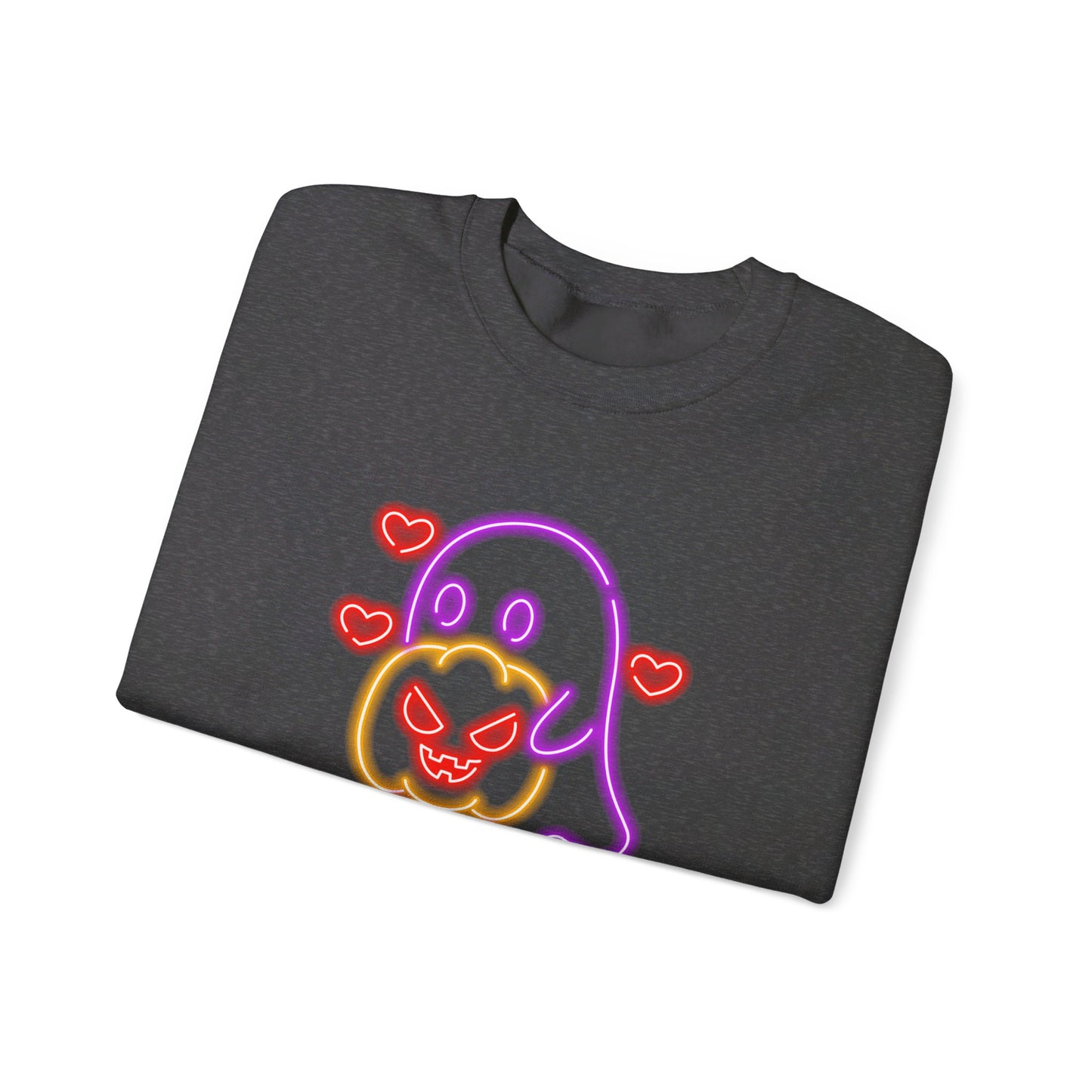 Neon Luv Ghost Unisex Heavy Blend™ Crewneck Sweatshirt