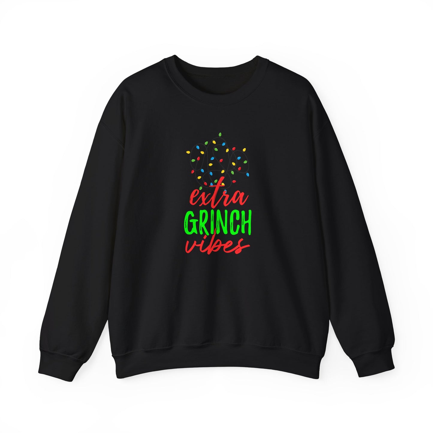 Grinch Vibes Unisex Heavy Blend™ Crewneck Sweatshirt